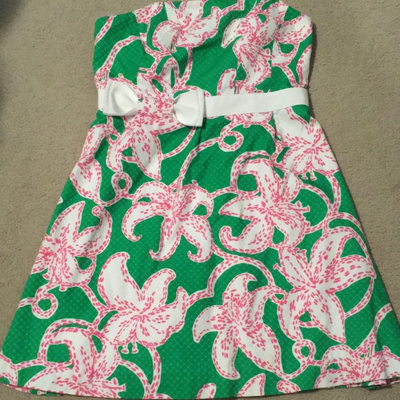 Lilly Pulitzer Dresses & Skirts - Lilly Pulitzer strapless dress